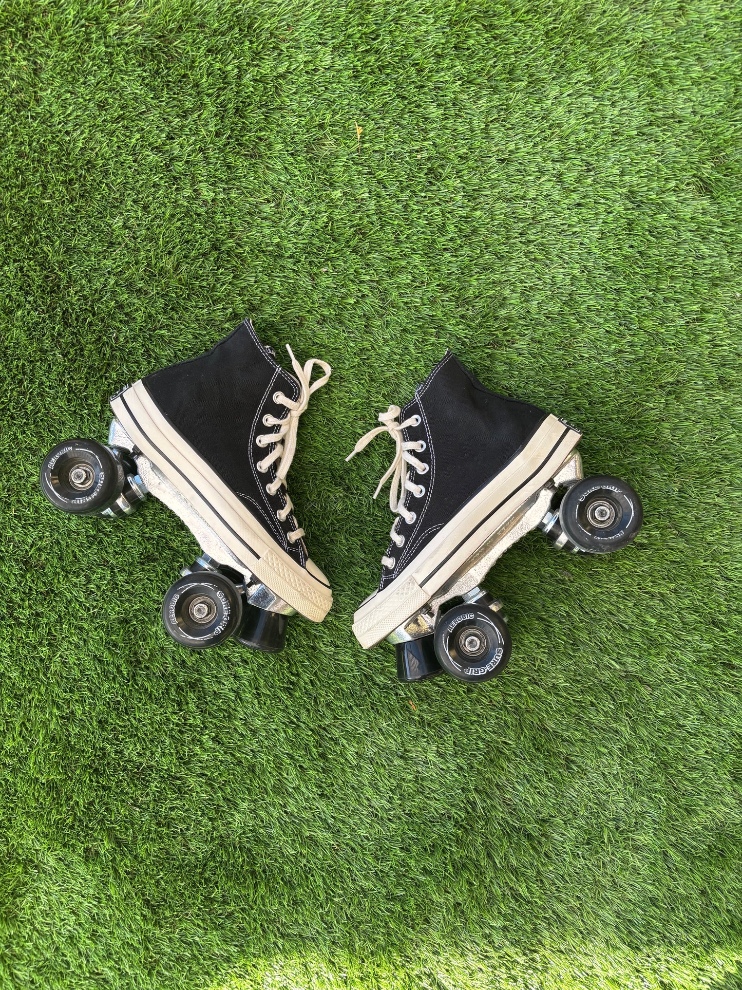 Custom Converse Chuck 70 Quad Roller Skates