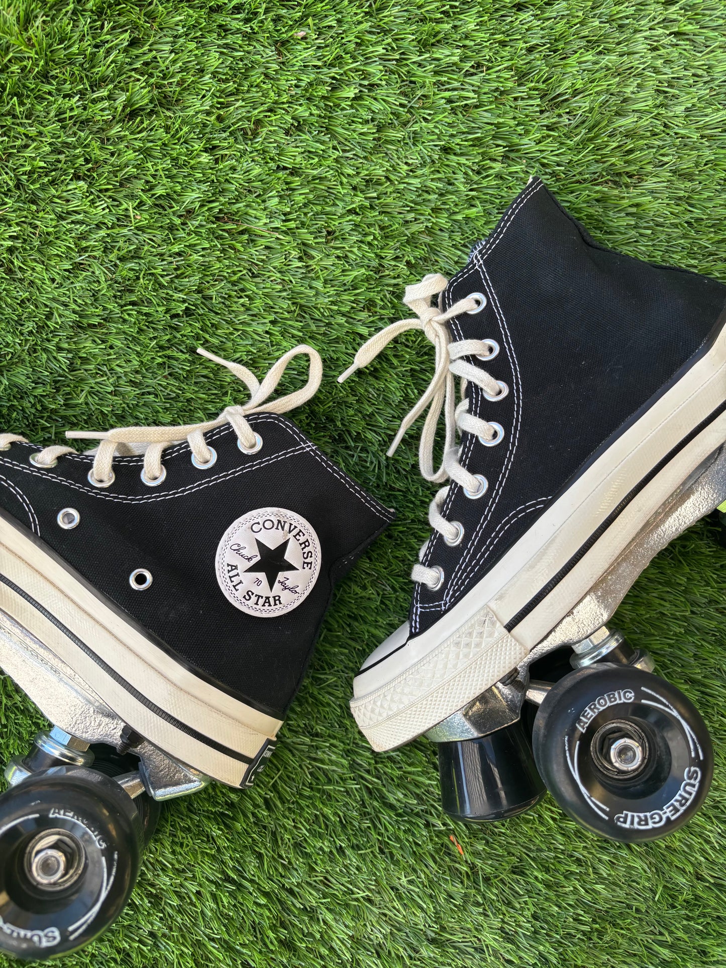 Custom Converse Chuck 70 Quad Roller Skates